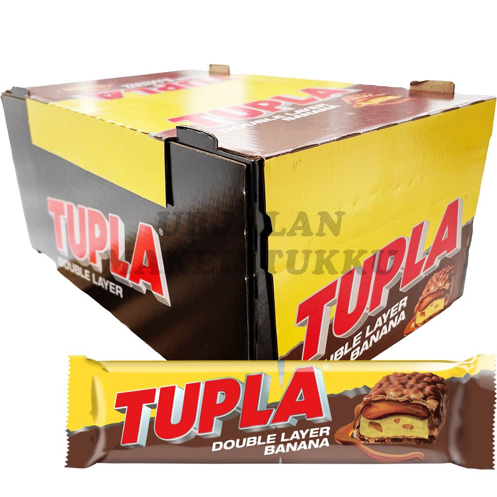 Cloetta Tupla Double Layer Banana suklaapatukka 48g x 42kpl