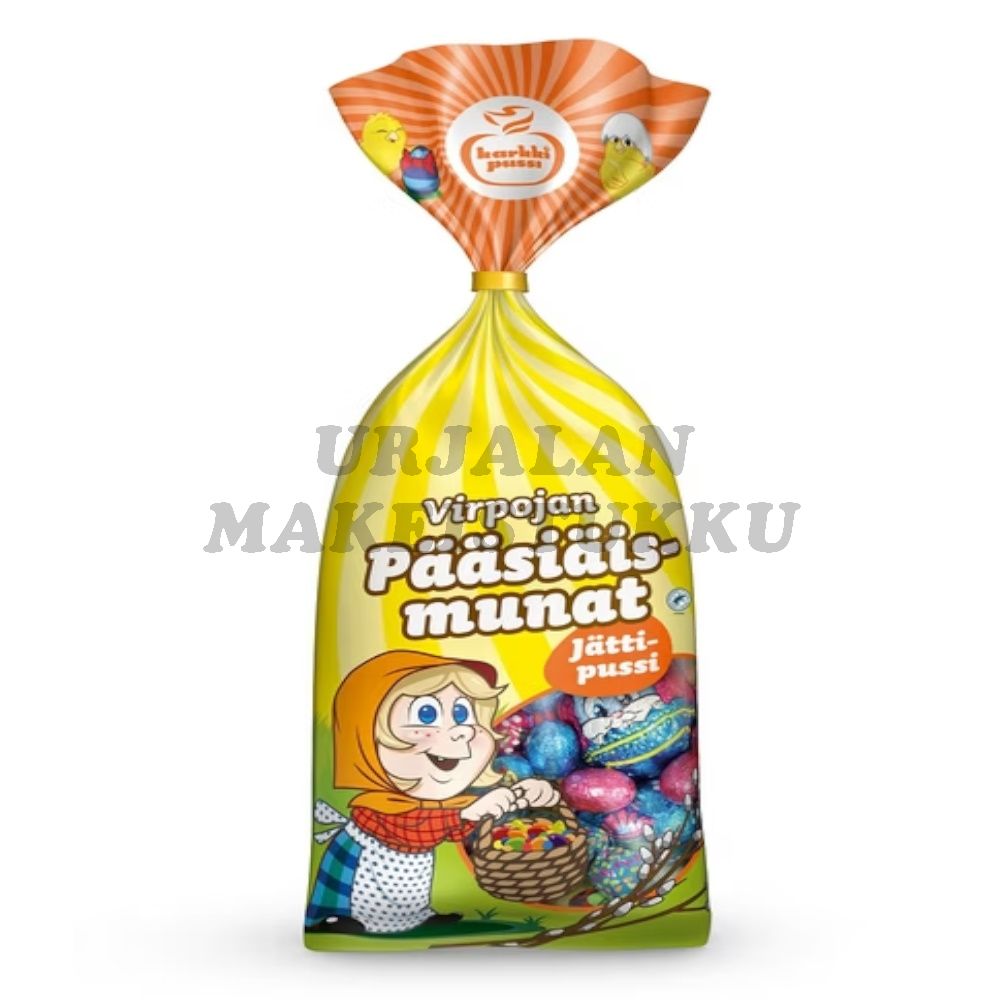 Virpojan Pääsiäismunat karkkipussi 315g