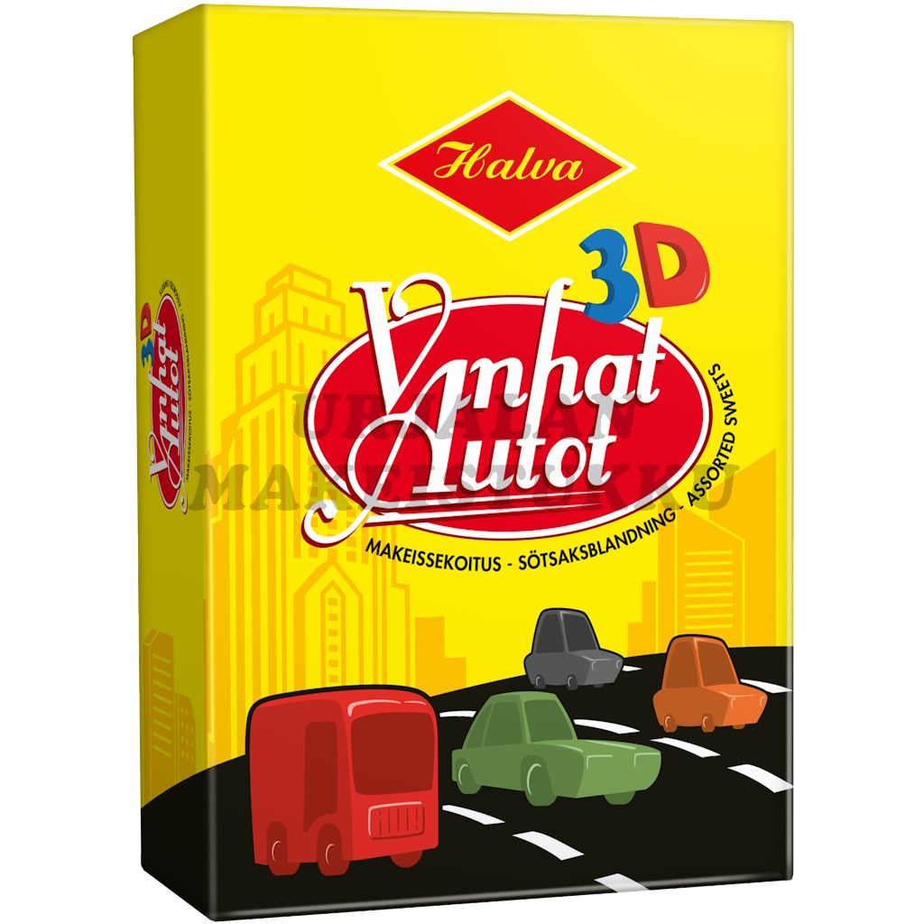 Halva Vanhat Autot 3D makeissekoitus 240g