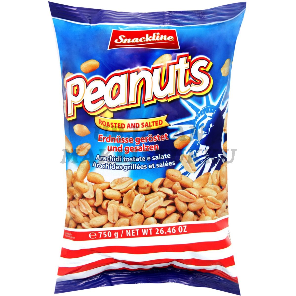 Snackline Suolapähkinä 750g