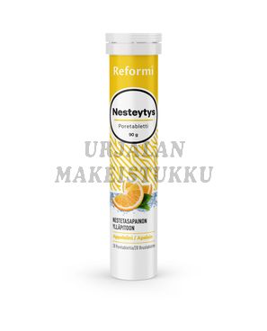 Reformi Nesteytys Appelsiinin makuinen poretabletti 20 tabl.