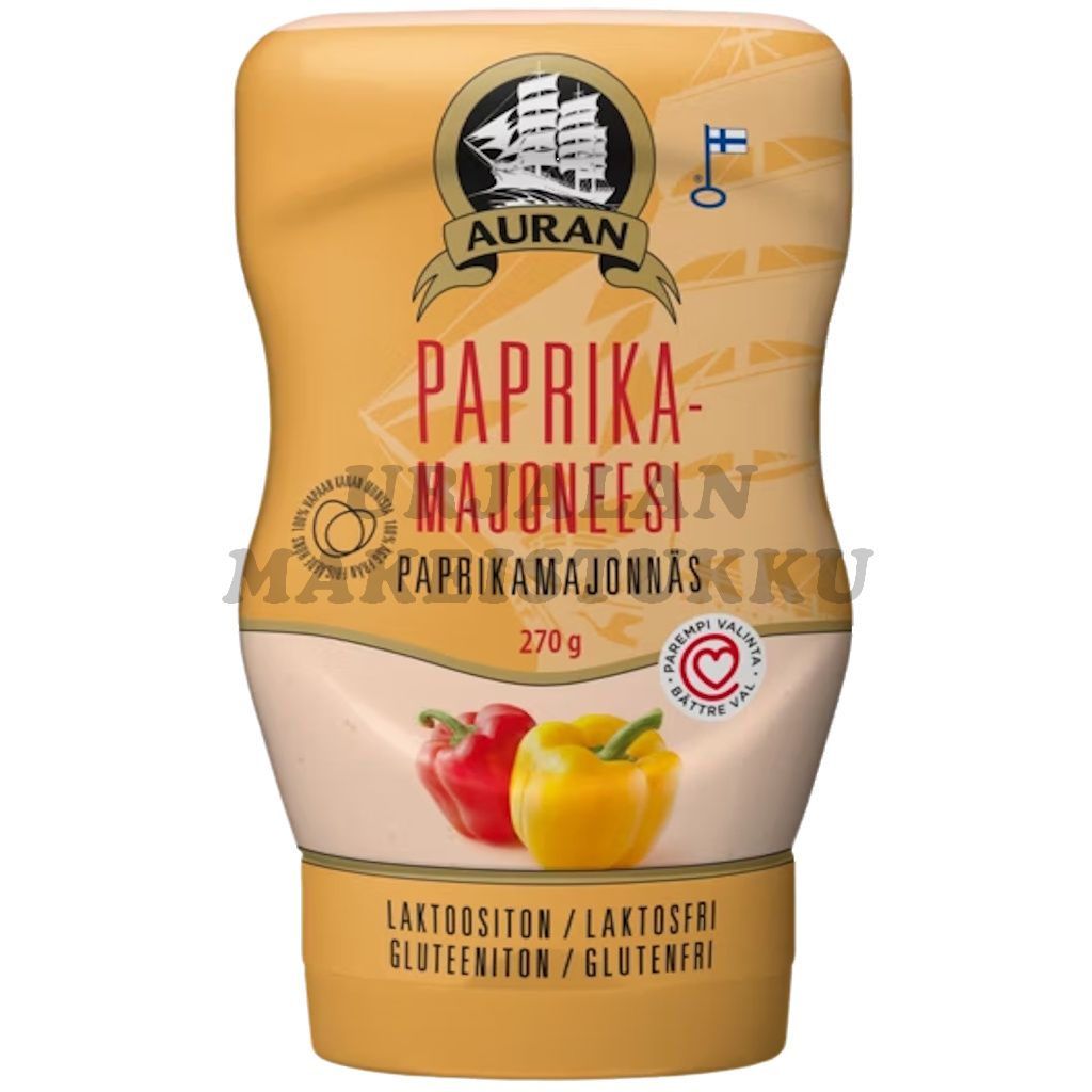 Auran Paprikamajoneesi 270g