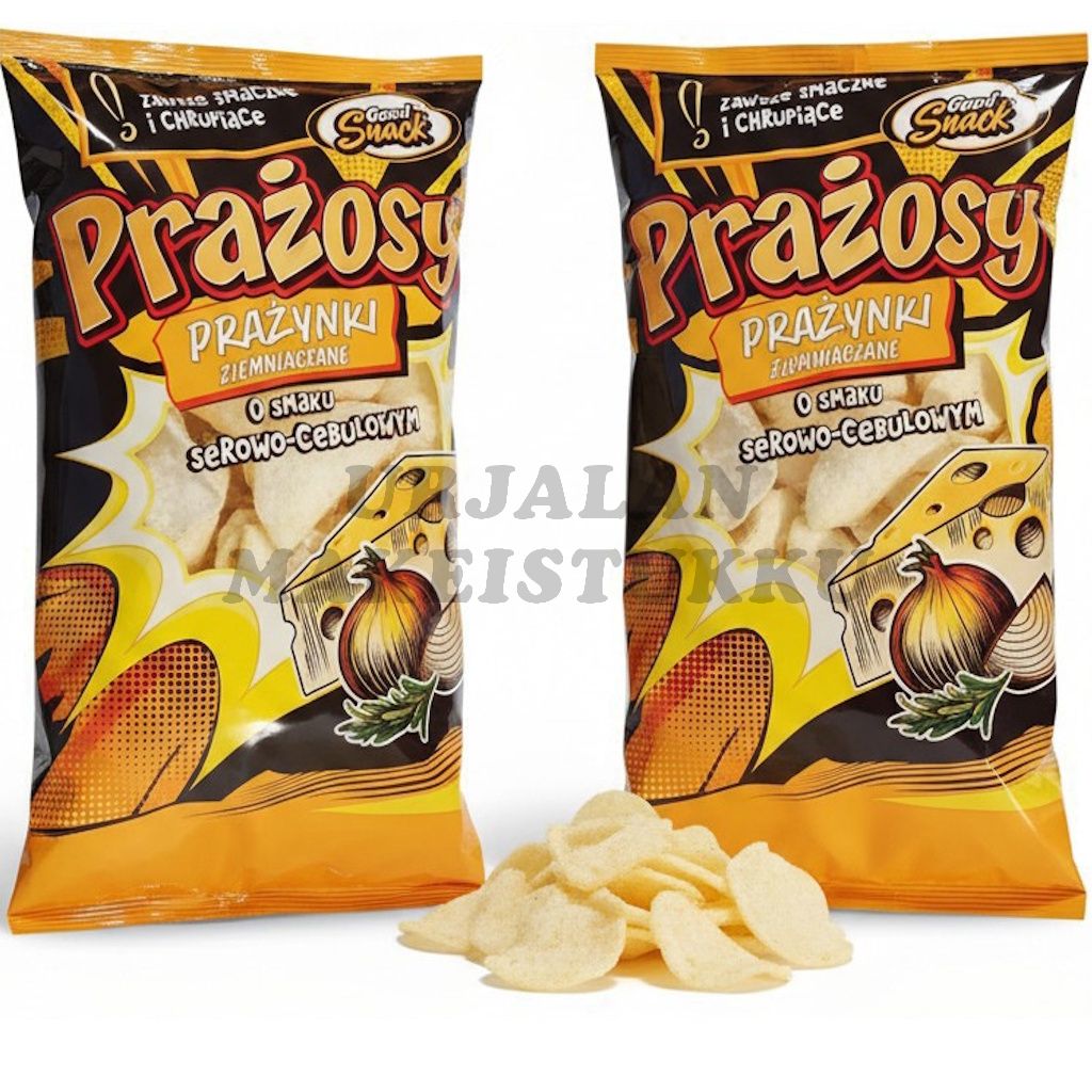 Good Snack Juusto-Sipulisipsit 60g x 2kpl