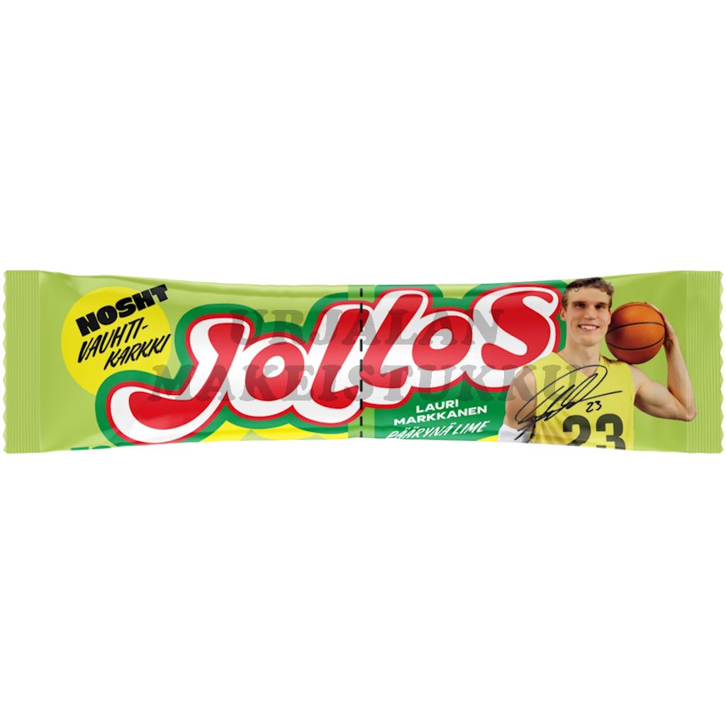 Nosht Jollos Vauhtikarkki Lauri Markkanen Päärynä Lime 52g