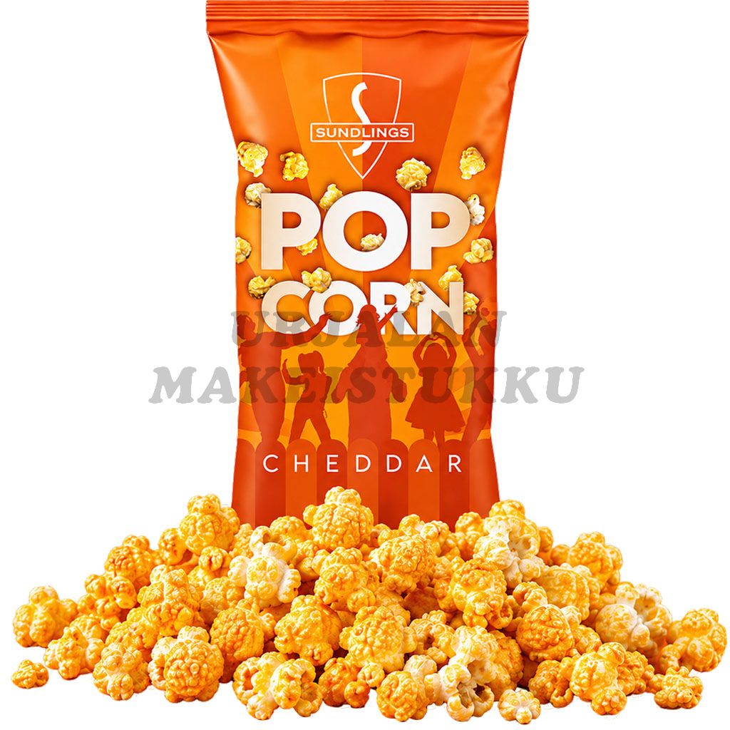 Sundlings Cheddar Popcorn elokuvateatterin popcorn 100g