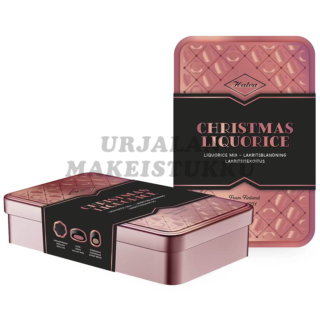 Halva Christmas Liquorice jouluinen lakritsisekoitus 250g