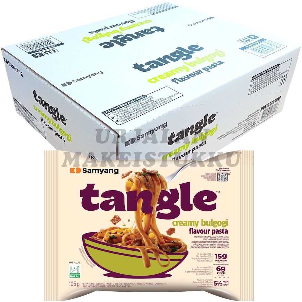 Samyang Tangle Creamy Bulgogi Flavour Pasta 105g x 20kpl