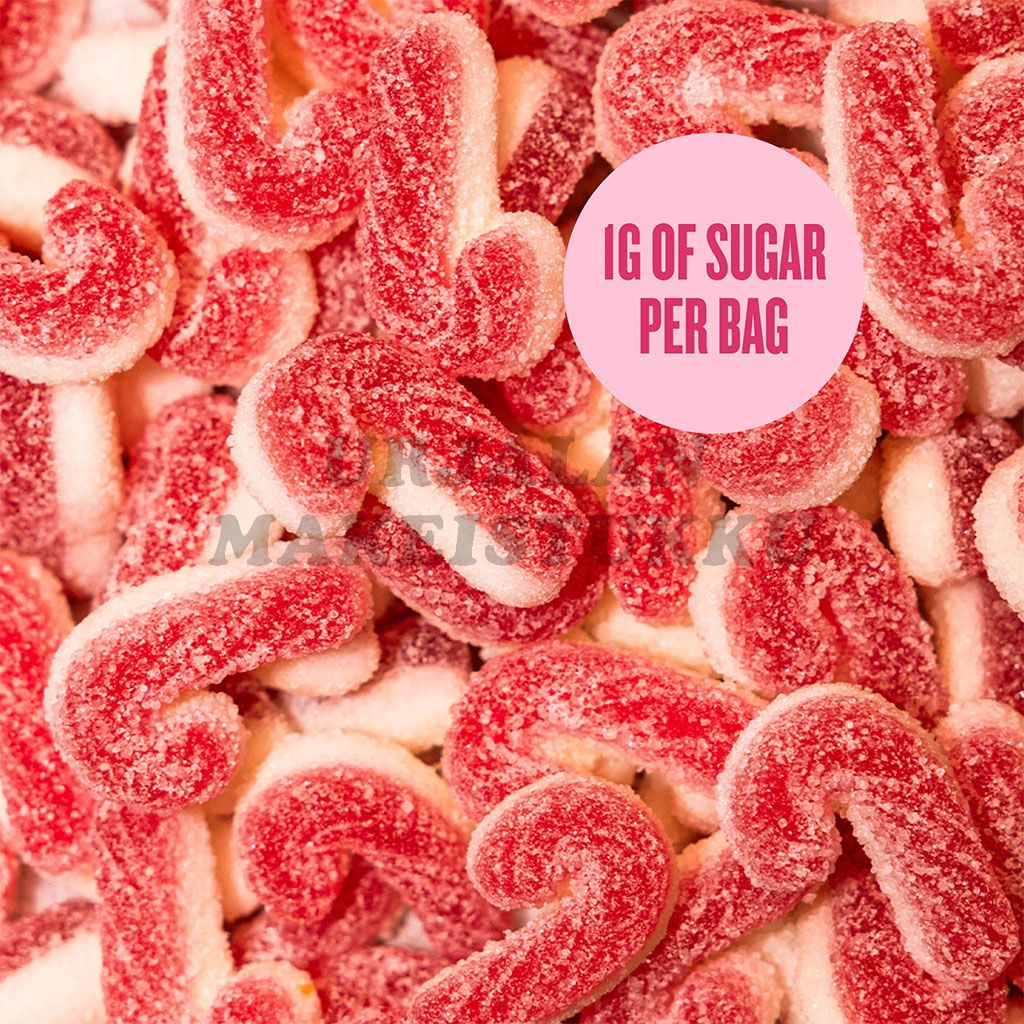 Pändy Berry Canes by Klara makeispussi 50g