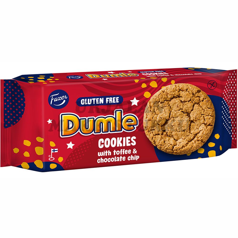 Fazer Dumle Cookies gluteeniton keksi 140g