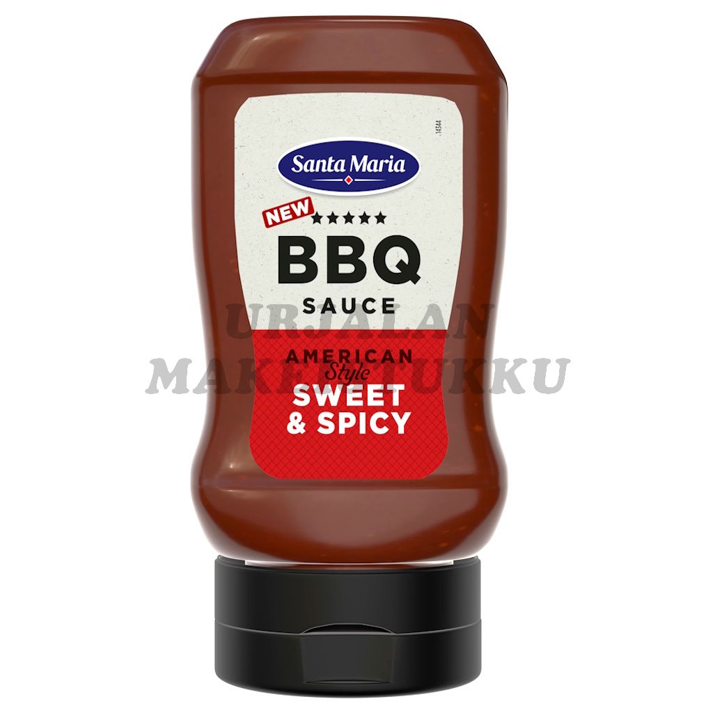 Santa Maria BBQ American Style Sweet-Spicy kastike 335g