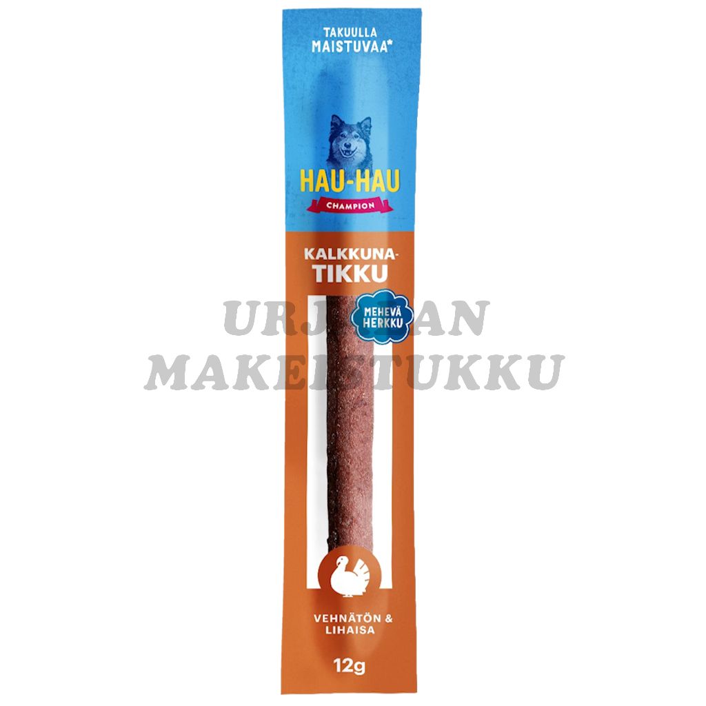 Hau Hau Champion täyslihaherkut kalkkunatikku 12g