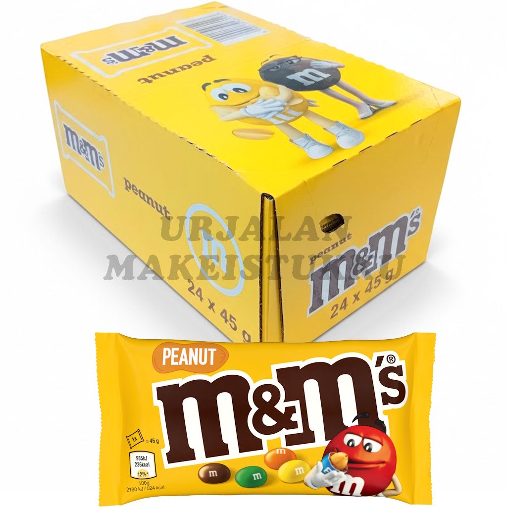 M&M´s Peanut maitosuklaa 45g x 24kpl