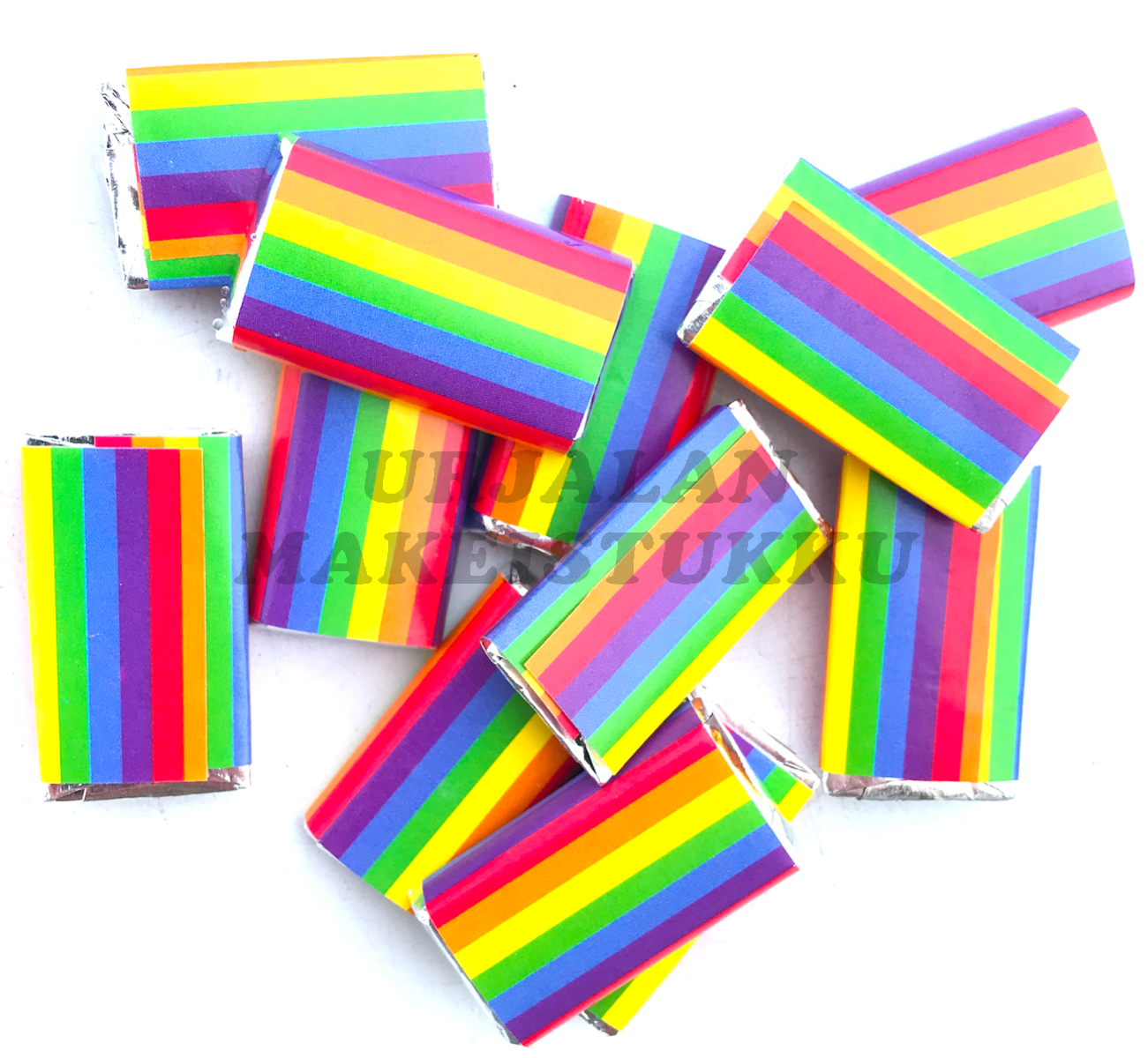 PRIDE maitosuklaapalat (Gay chocolate) 75 kpl