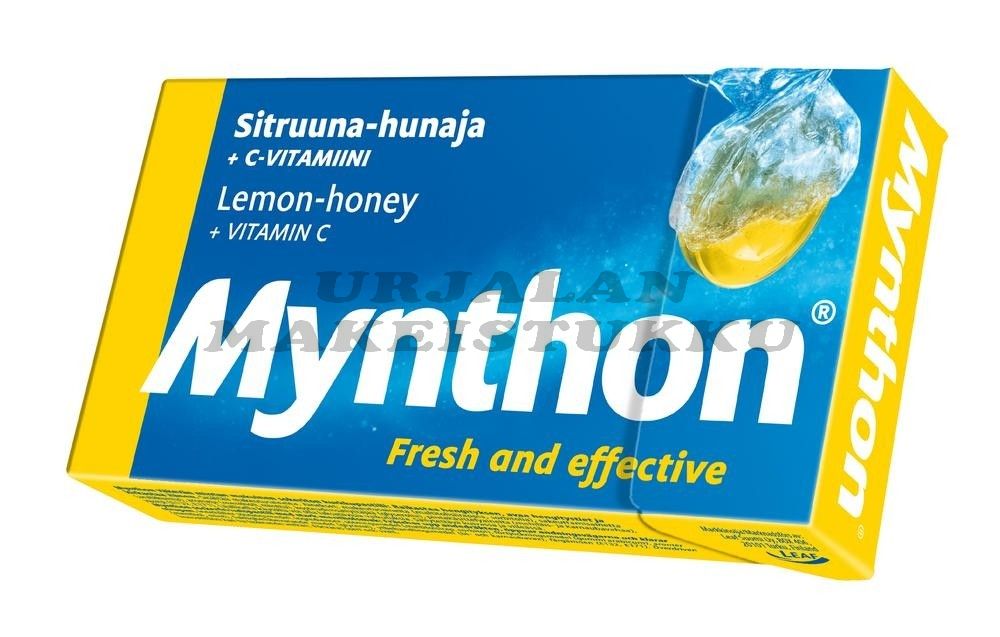 Mynthon sitruuna-hunaja 24 askia