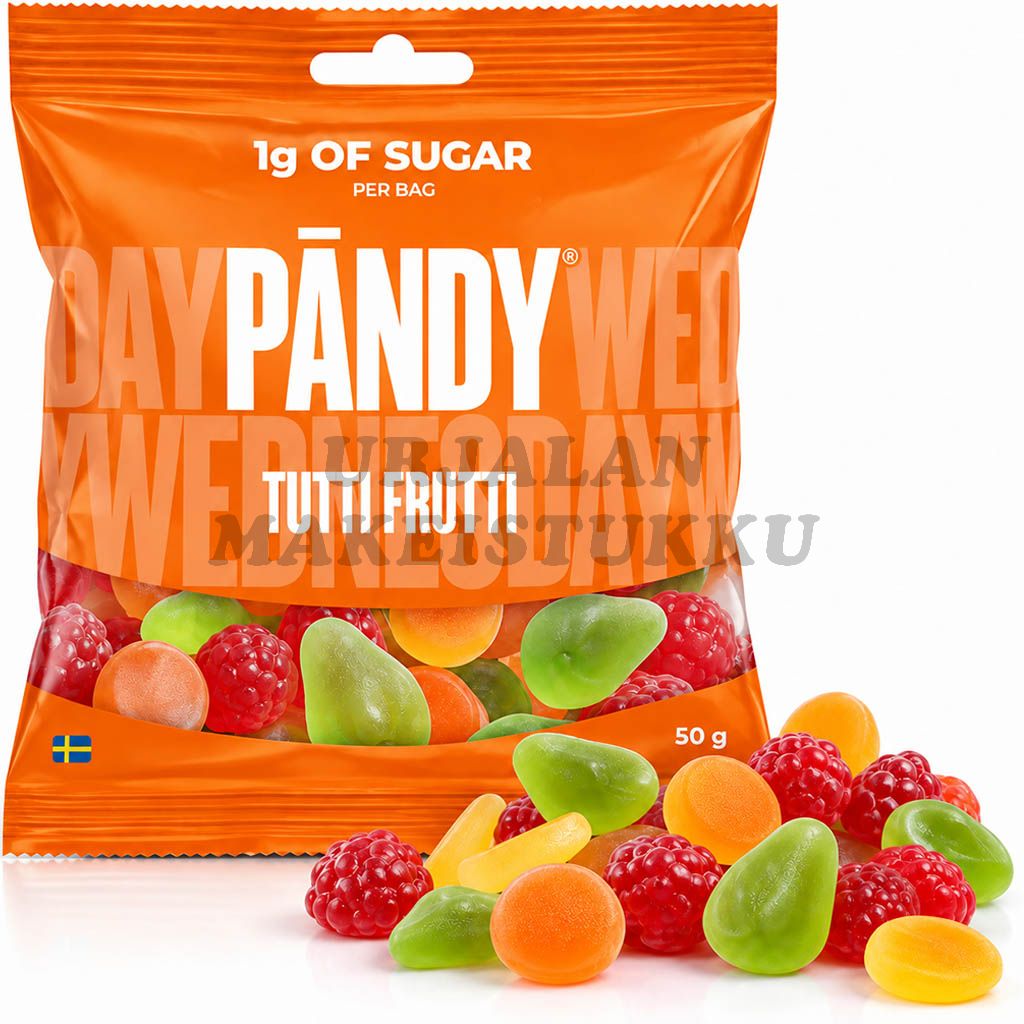 Pändy Candy Tutti Frutti makeispussi 50g