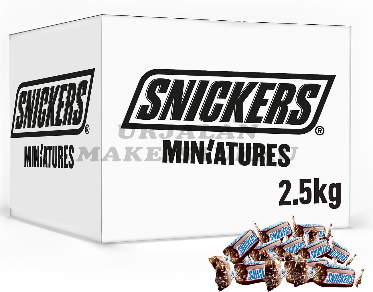 Snickers Miniatures suklaakonvehti 2,5kg
