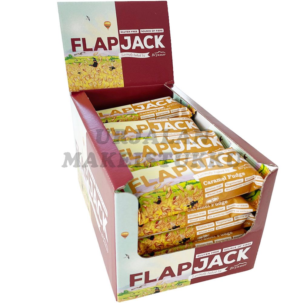 Flapjack Caramel Fudge välipalapatukka 80g x 20kpl