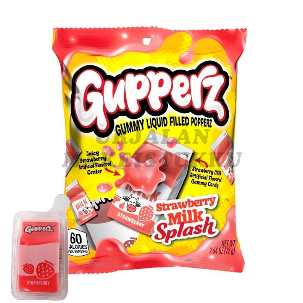 Gupperz Strawberry Milk Splash 72g