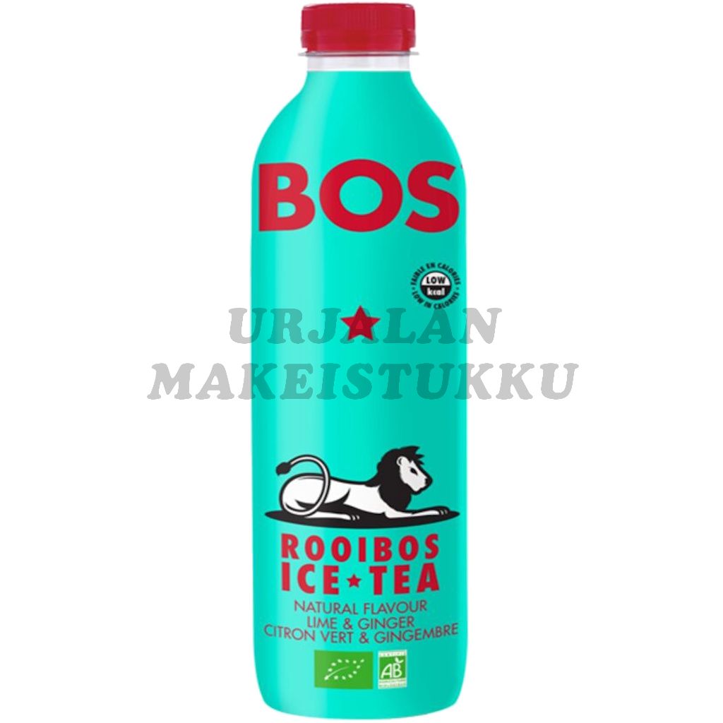 BOS Lime & Inkivääri Luomu Rooibos Jäätee 1L