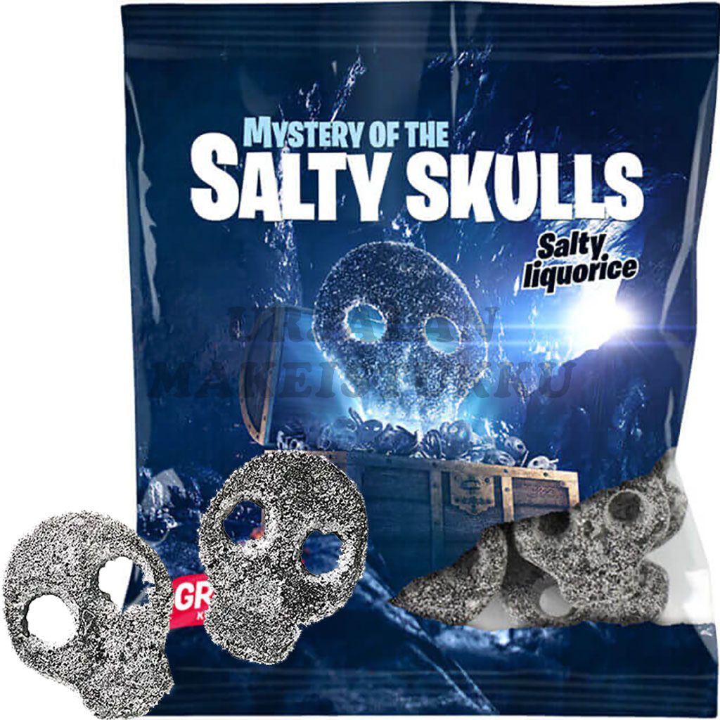 Grahns Salmiakkikallot 60g