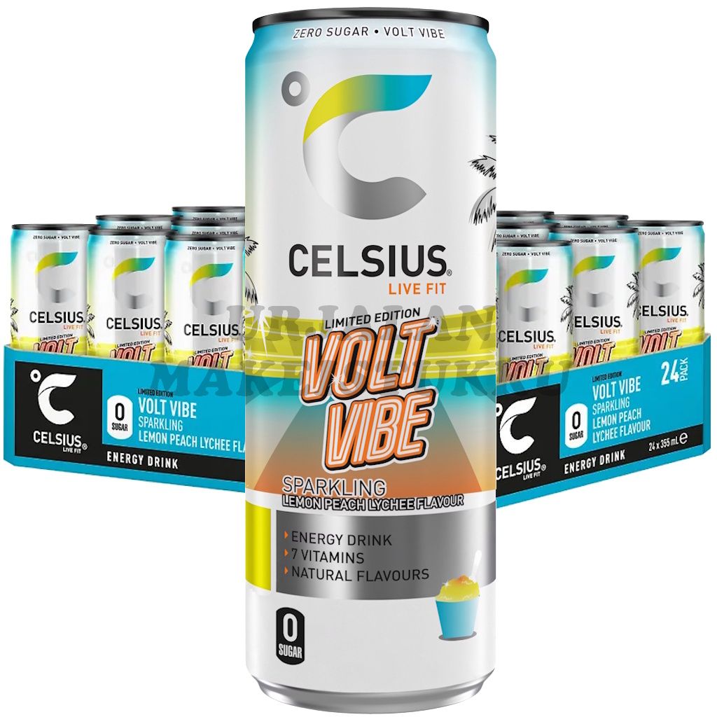 Celsius Volt Vibe Limited Edition energiajuoma 355ml x 24kpl