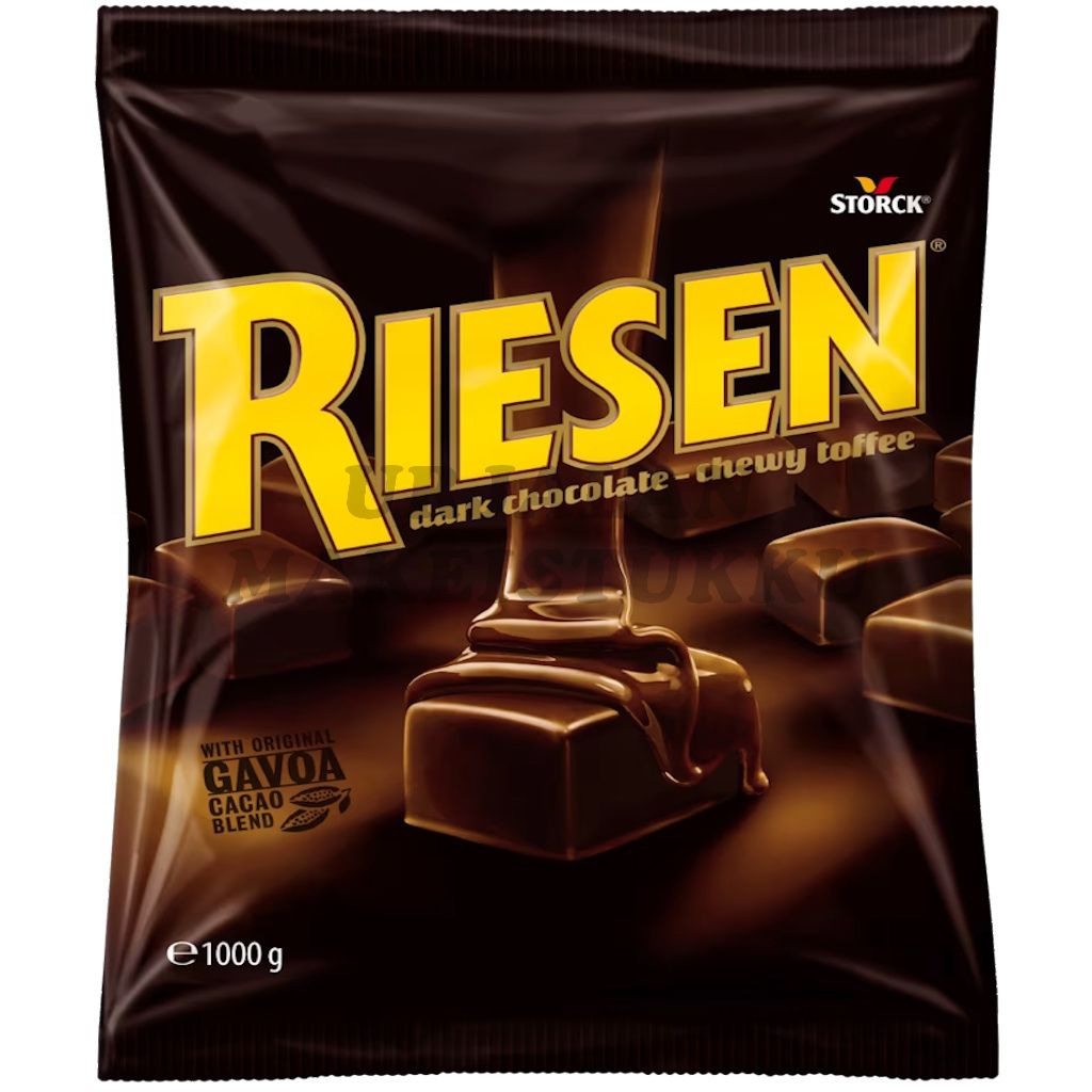 Riesen Dark Toffee suklaatoffee 1kg