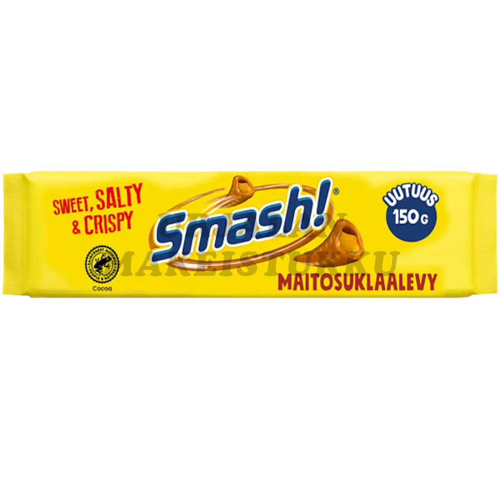 Nidar Smash! maitosuklaalevy 150g