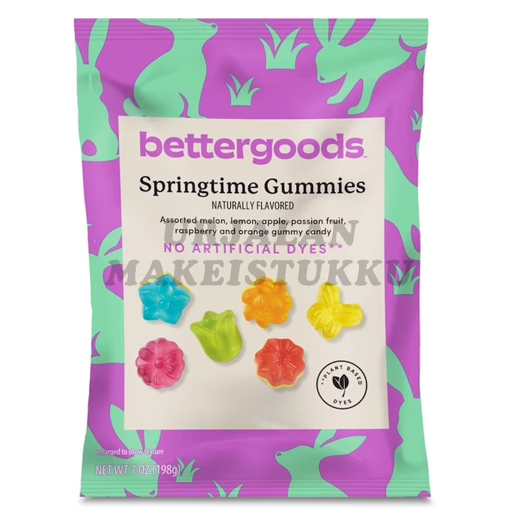 Bettergoods Springtime Gummies hedelmäkarkit 198g