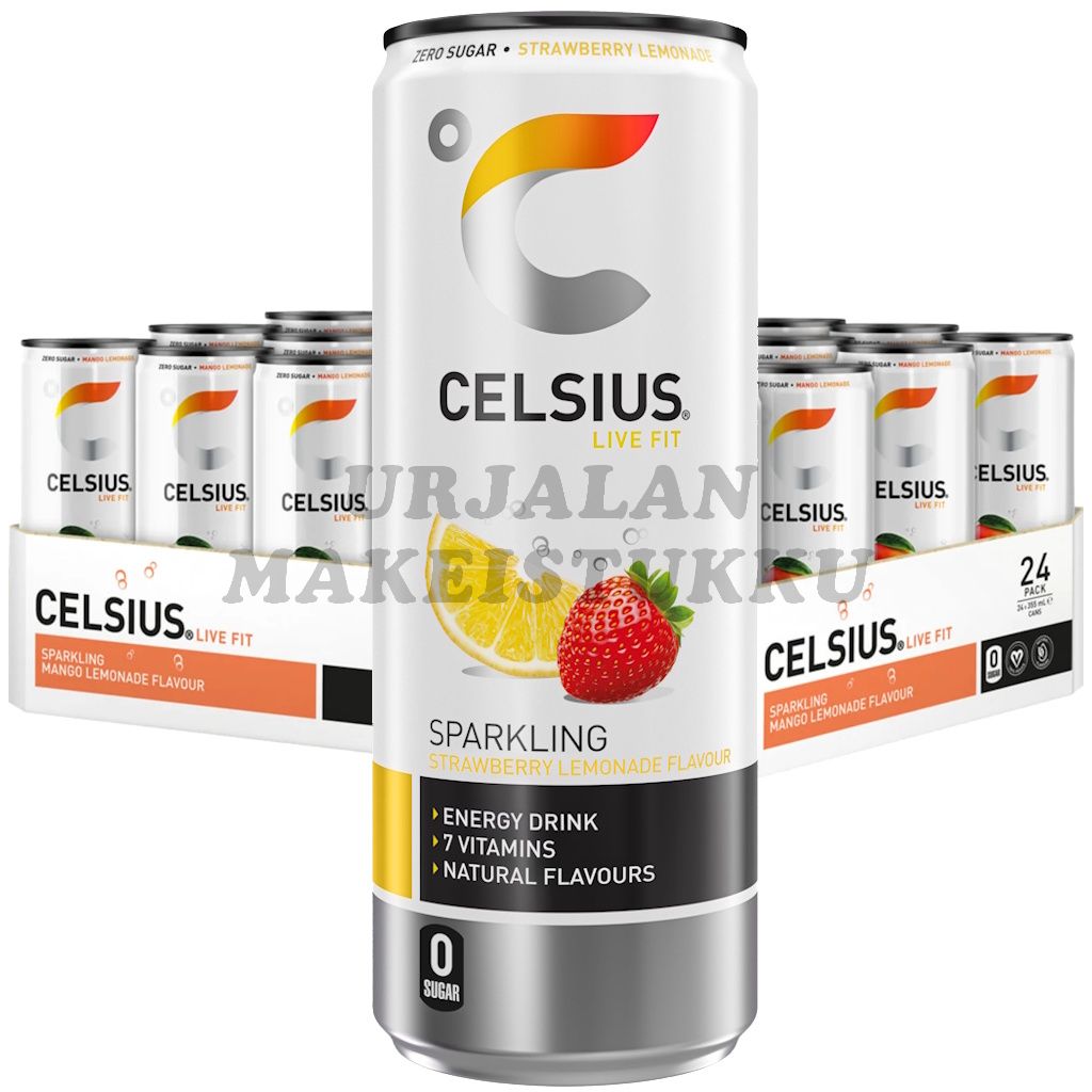 Celsius Mango Lemonade energiajuoma 355ml x 24kpl