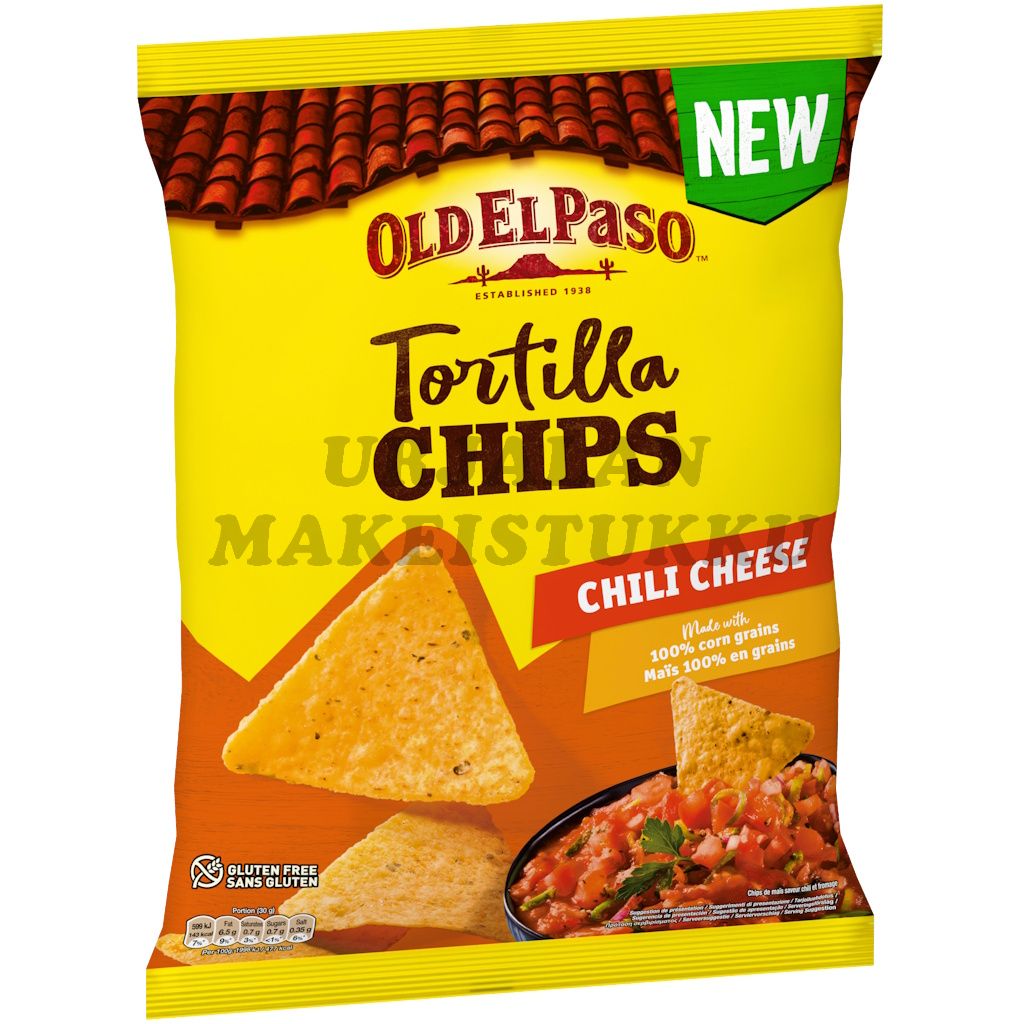 Old El Paso Tortilla Chips Chili Cheese 170g