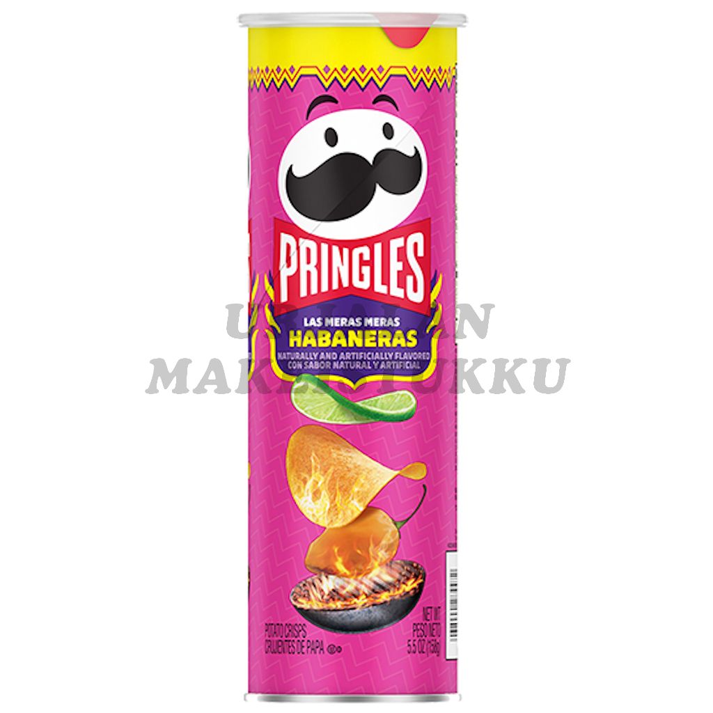 Pringles Las Meras Meras Habaneras perunalastu 158g