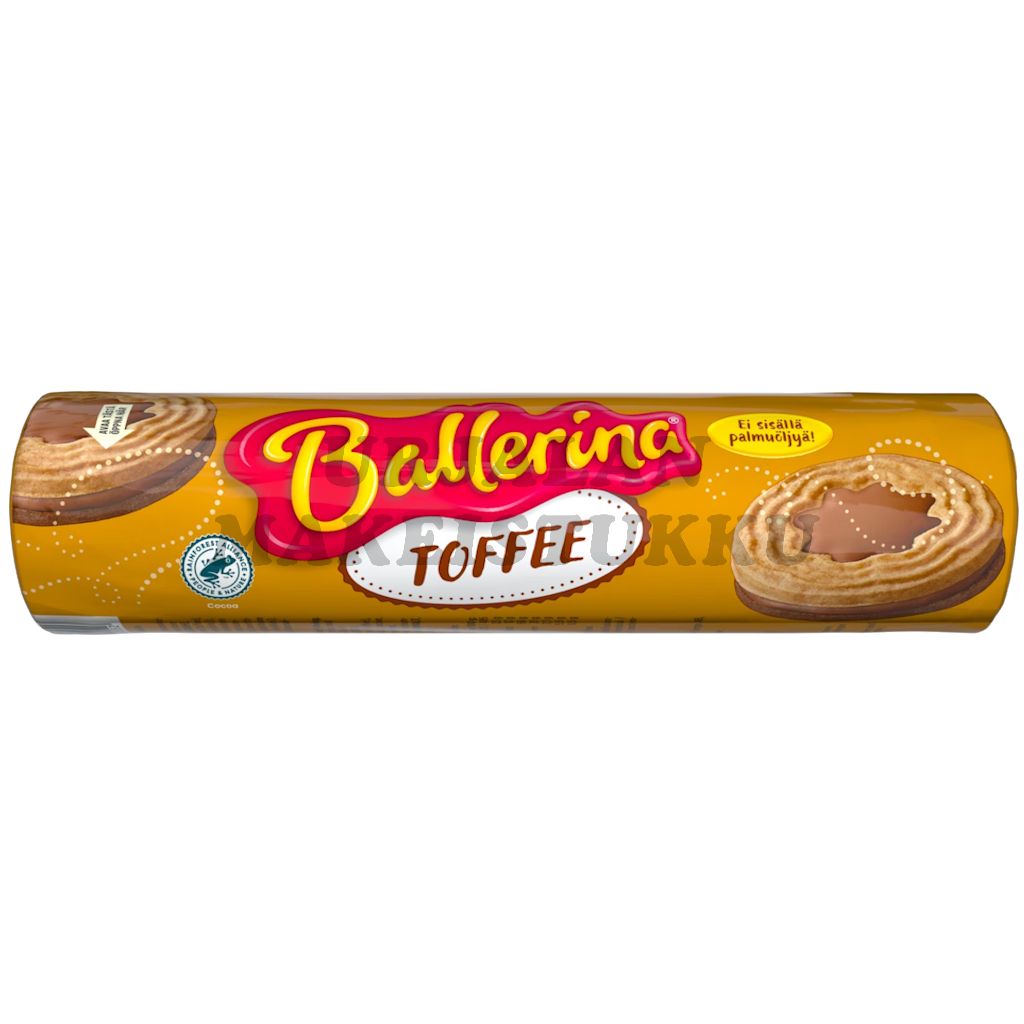 Kantolan Ballerina Toffee täytekeksit 190g