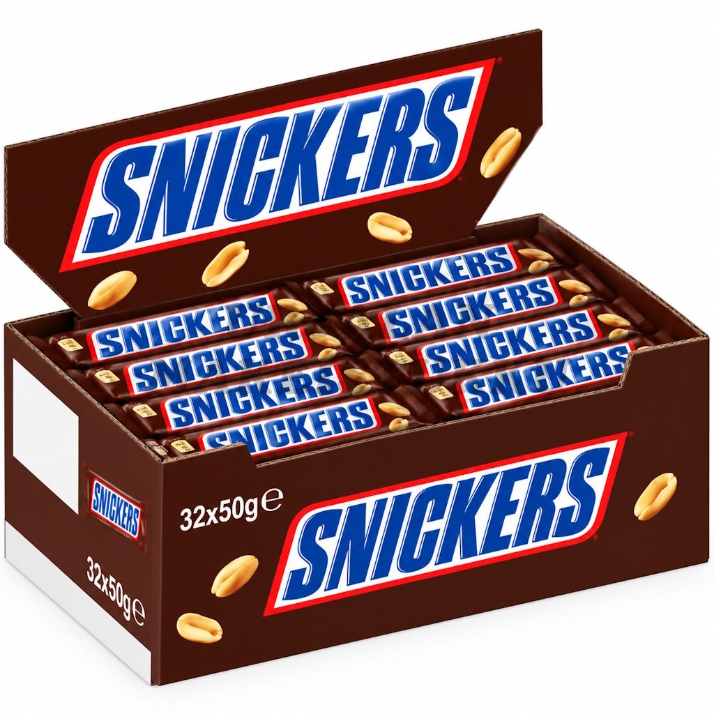 Snickers Suklaapatukka 50g x 32kpl
