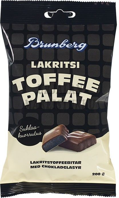 Brunberg Lakritsi Toffeepalat 200g