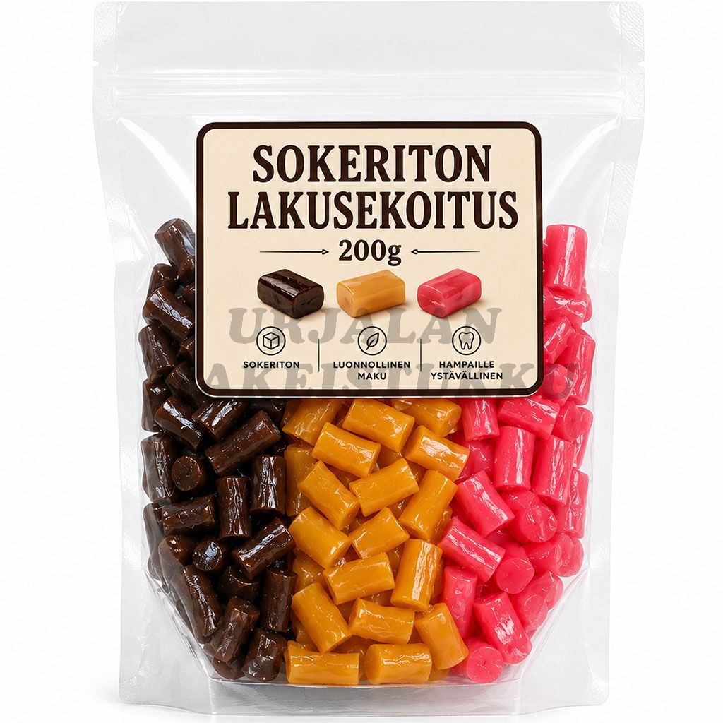 Sokeriton Lakusekoitus 200g