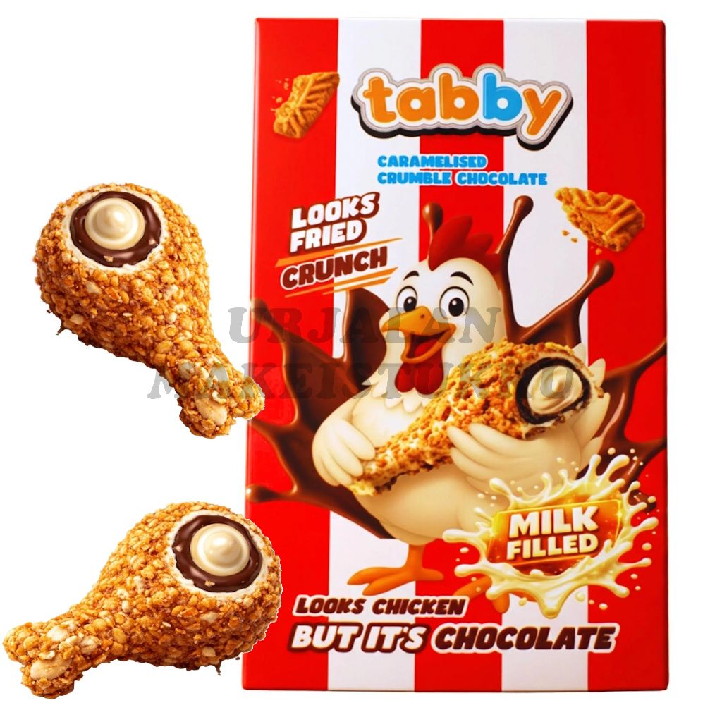 Tabby Fried Chicken Chocolate suklaa 50g