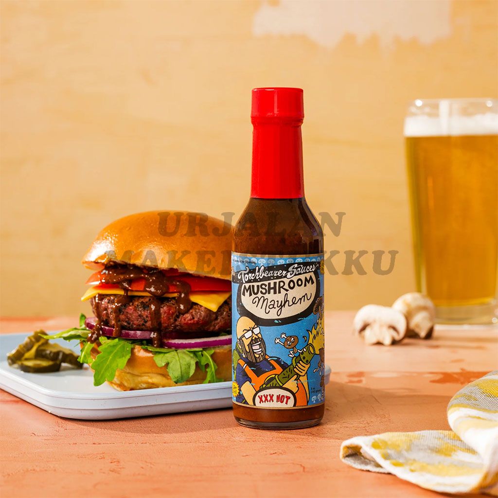 Torchbearer Mushroom Mayhem Hot Sauce kastike 142g