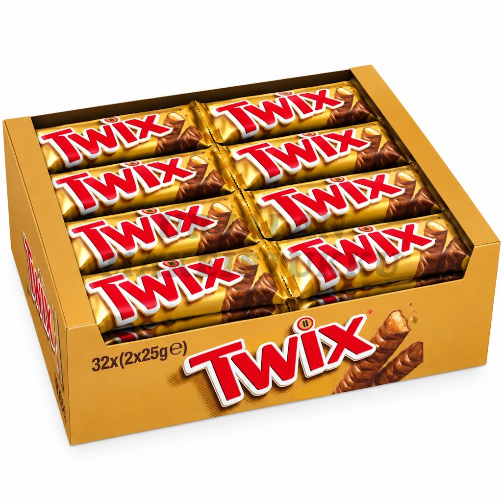 Twix suklaapatukka 50g x 32kpl