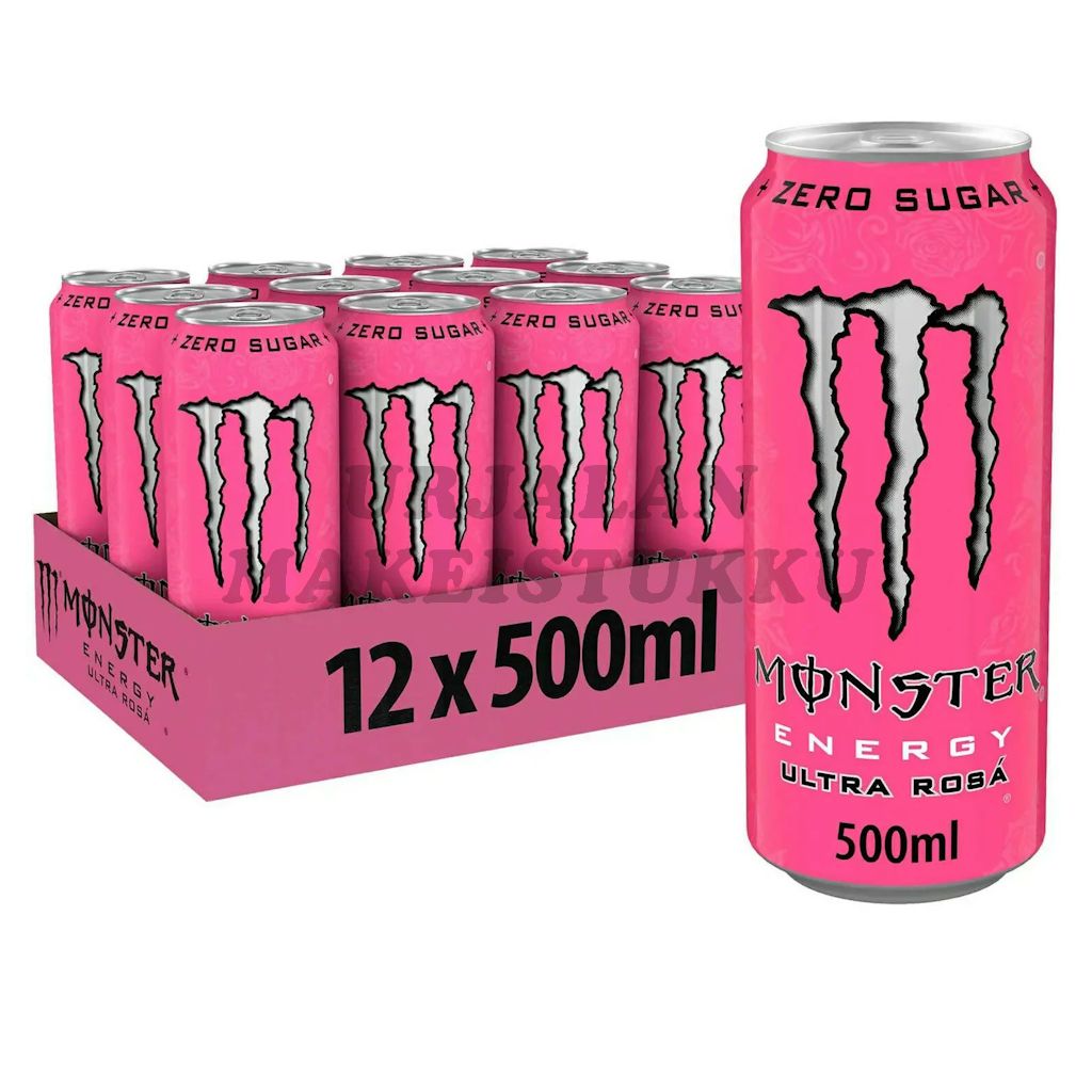 Monster Energy Zero Ultra Rosa energiajuoma 500ml x 12kpl