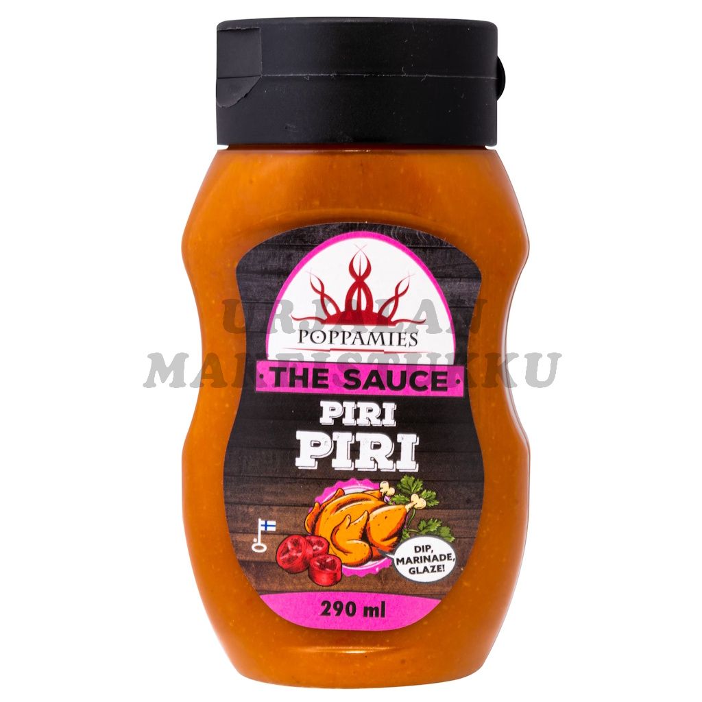 Poppamies The Sauce Piri Piri maustekastike 290ml