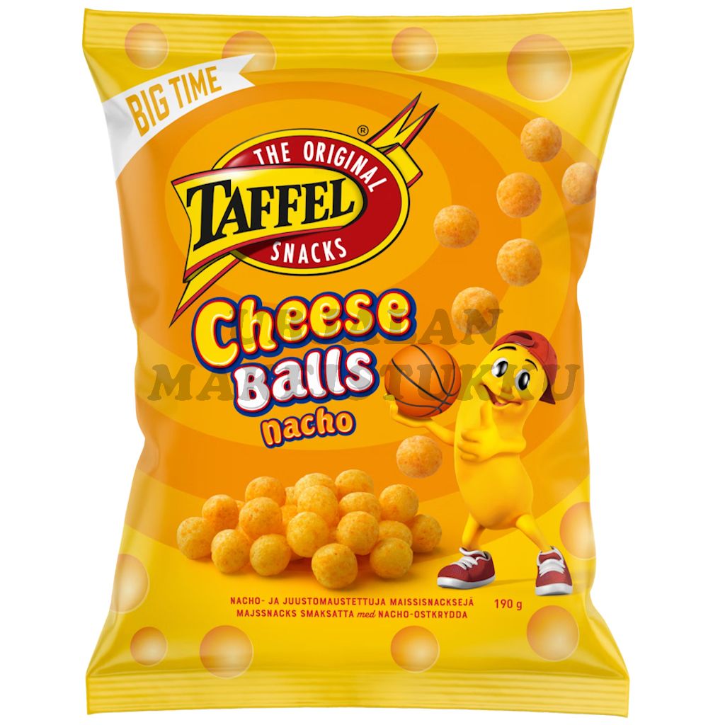 Taffel Nacho Cheese Balls 190g