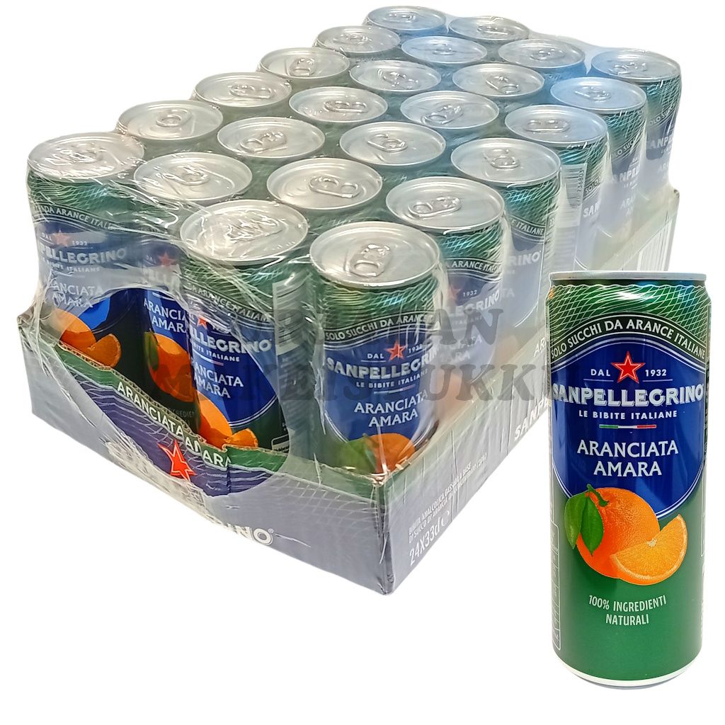 San Pellegrino Aranciata Amara virvoitusjuoma 330ml x 24kpl