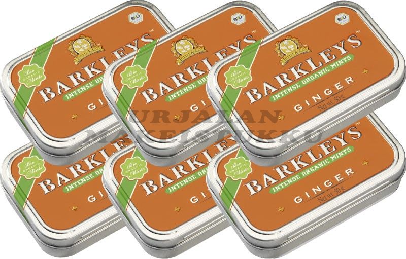 Barkleys ginger 50g x 6kpl