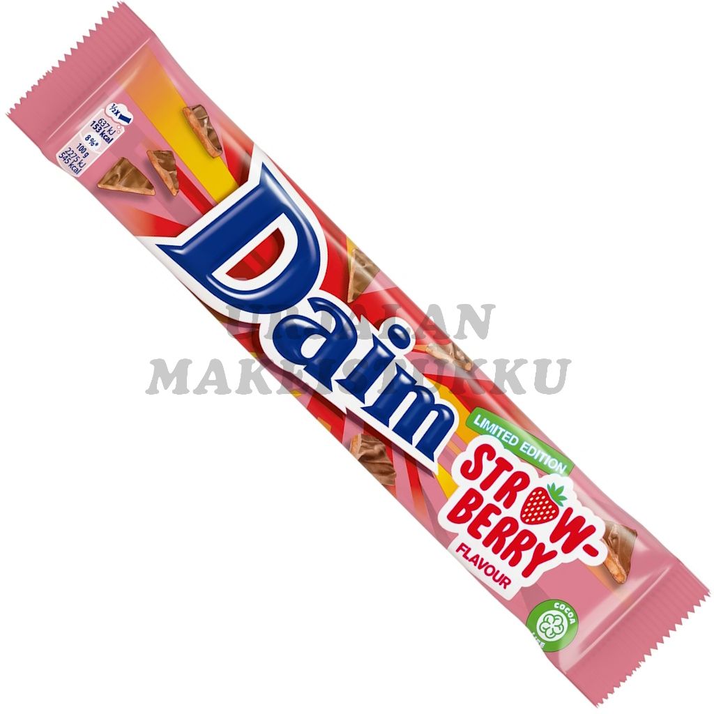 Marabou Daim Strawberry suklaapatukka 56g