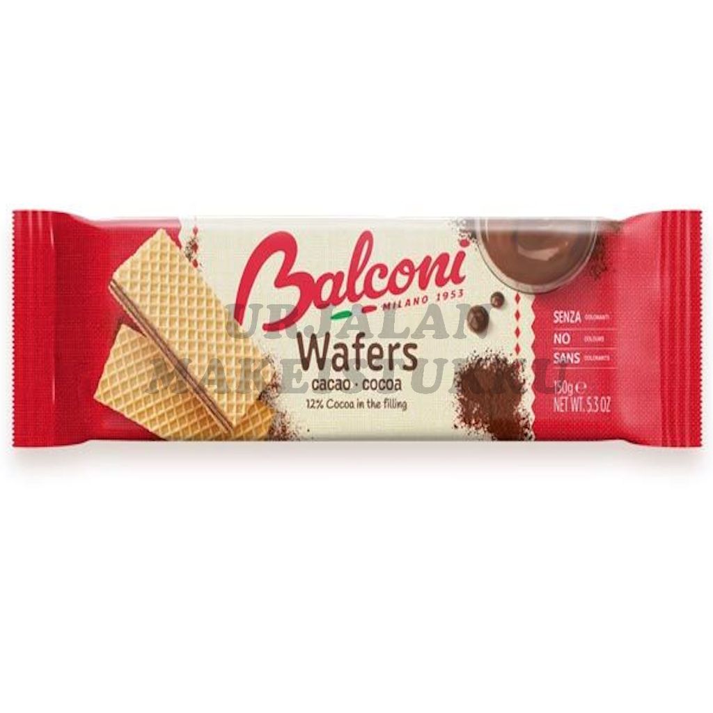 Balconi Wafers Cocoa kaakaovohveli 150g