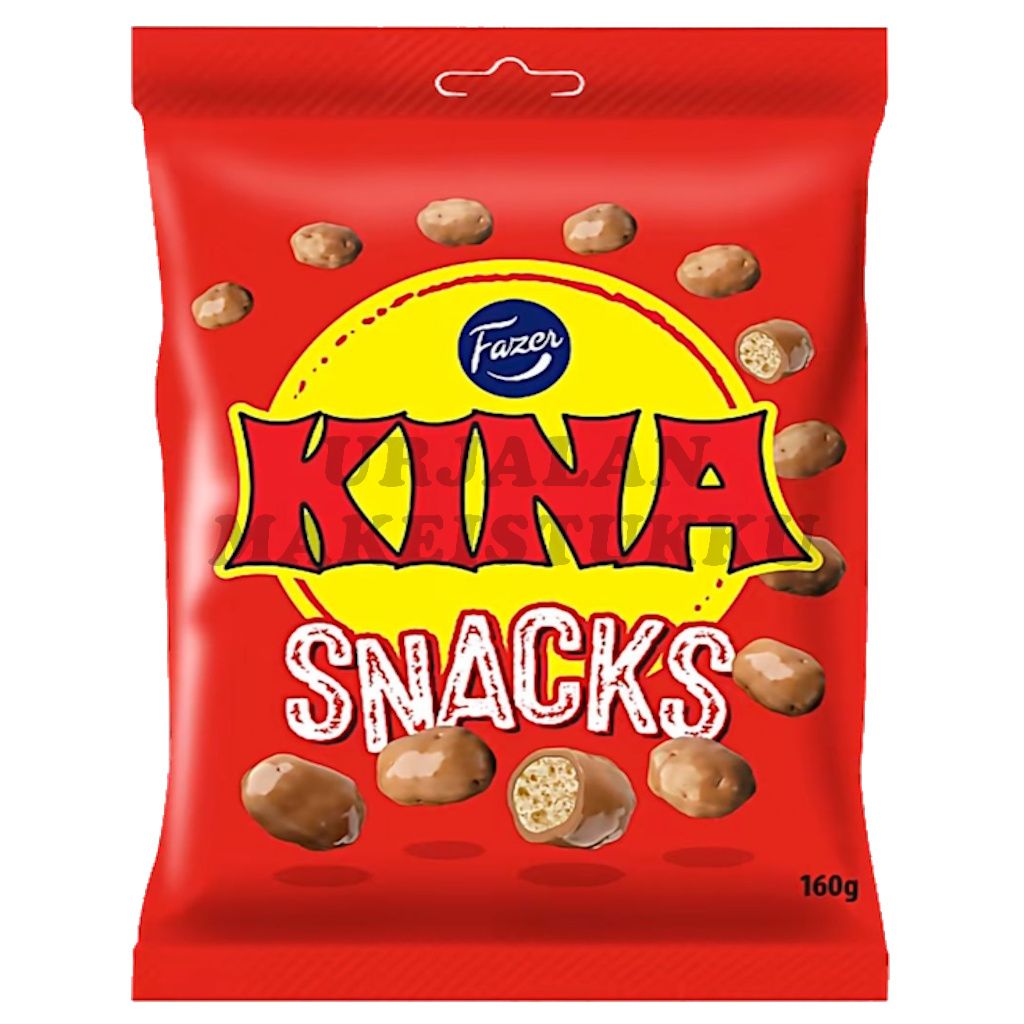 Fazer Kina Röd snacks suklaapussi 160g