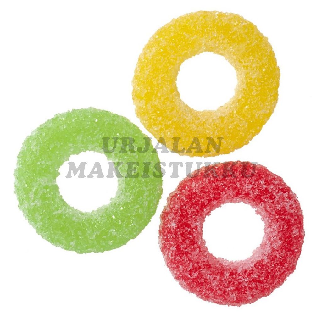 Grahns Pit Stop Sour Wheels renkaat 50g