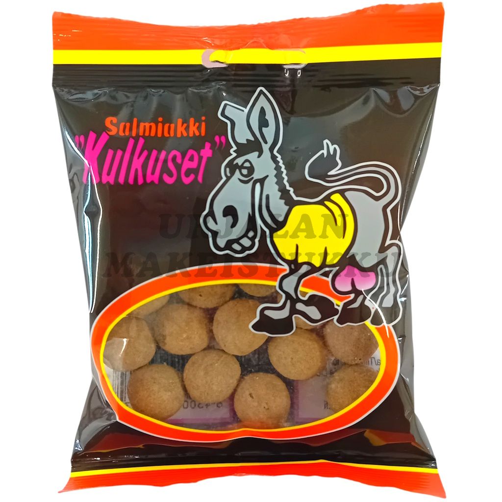 Salmiakki Kulkuset pussi 65g