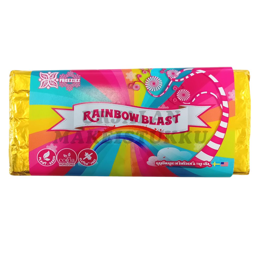 Rainbow Blast suklaalevy 120g