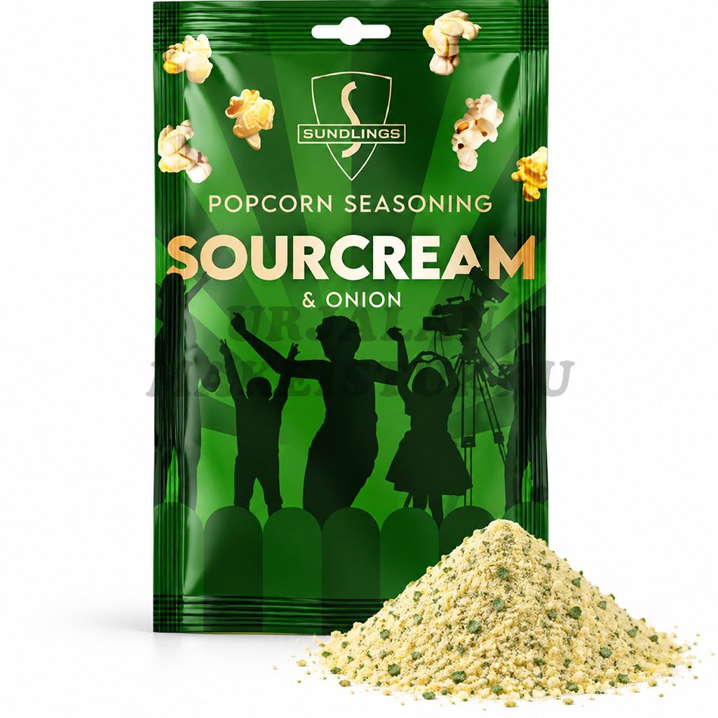 Sundlings Sourcream & Onion Popcornmauste 26g